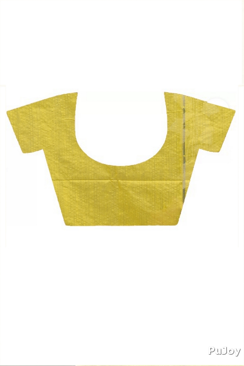 Yellow Pink Cotton Blend Dhrum Hand Loom Saree (2991)