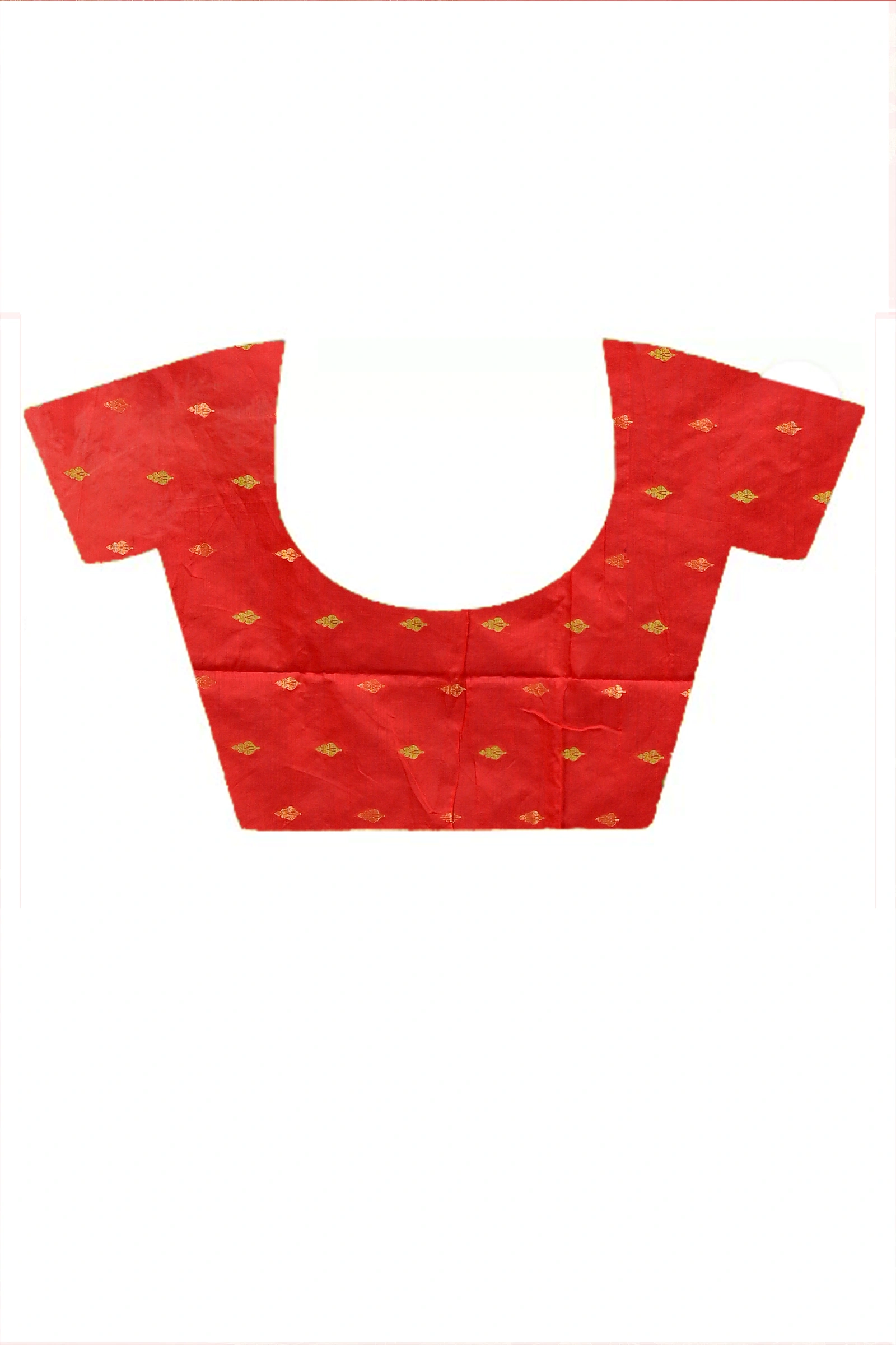Red Cotton Dipani Hand Loom Saree (3007)