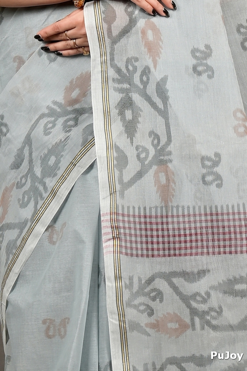 Assh Pure Cotton Divani Tant Saree Print (3018)