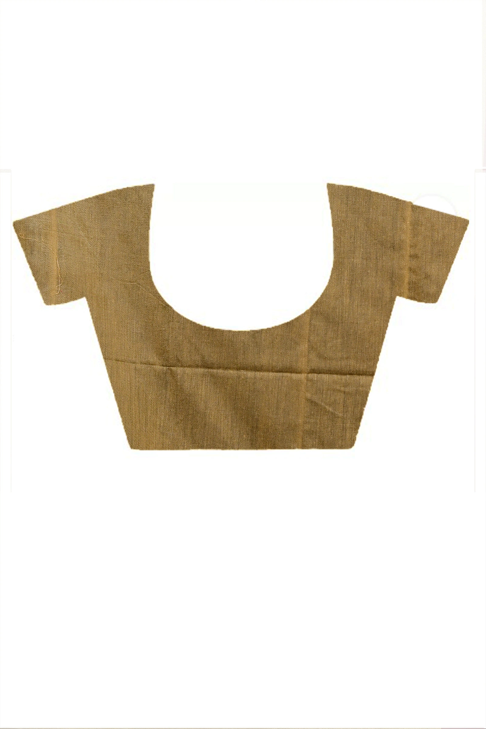 Brown Pure Cotton ThanKhaditu Hand Loom Saree (3041)