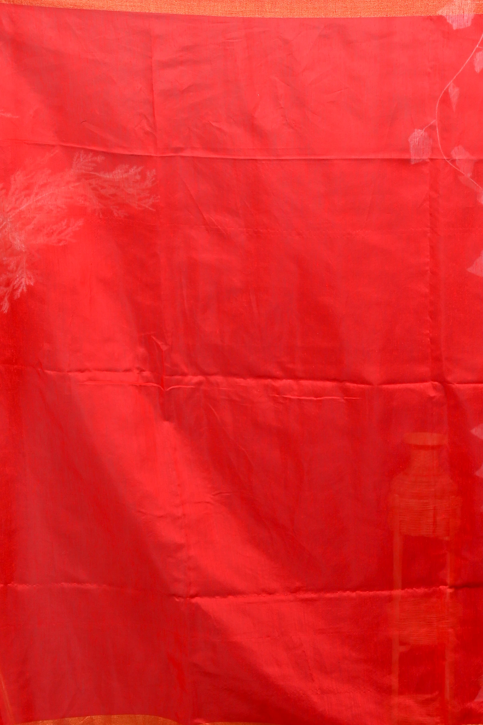 Red Green Blended Cotton Foyani Hand Loom Saree (3112)