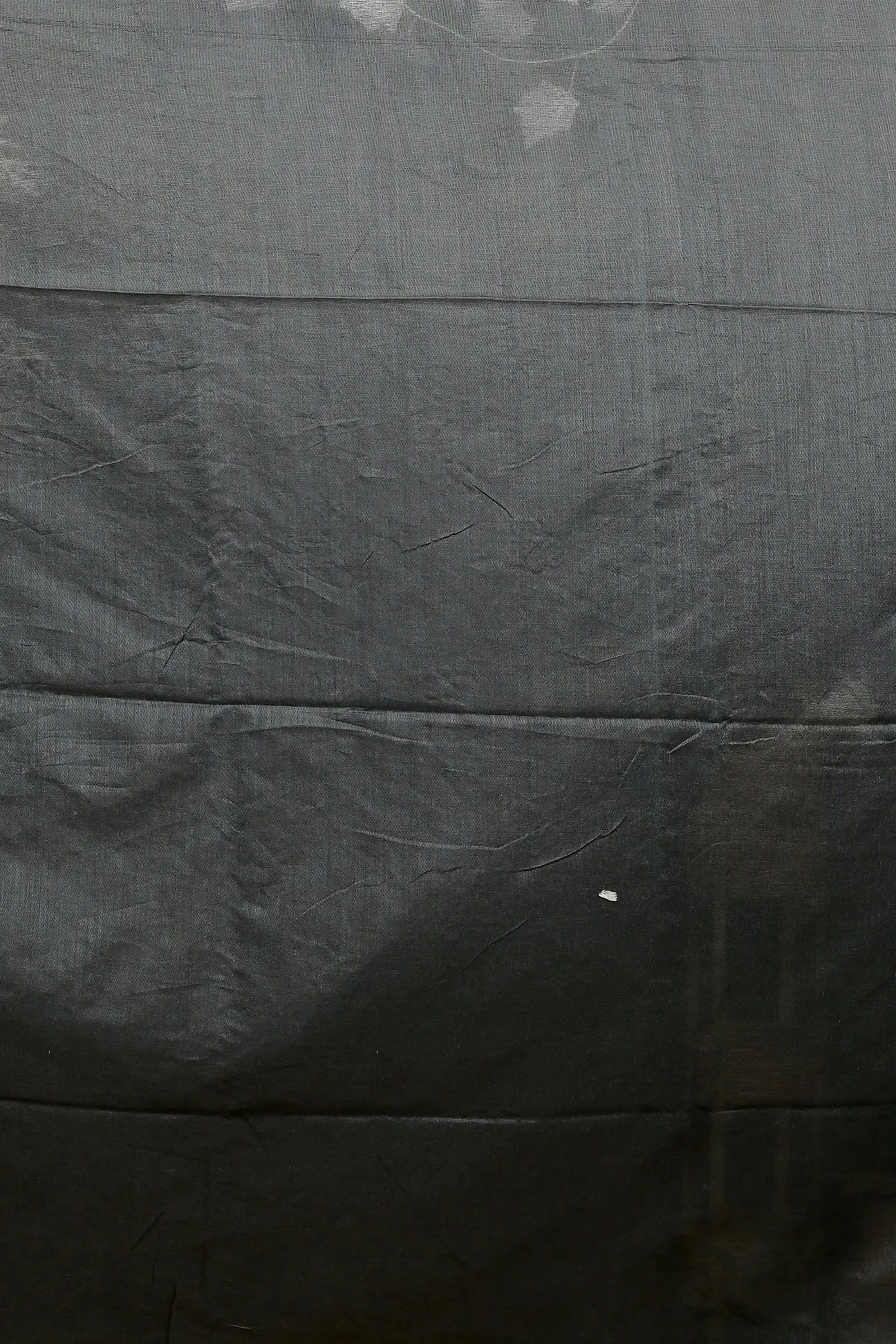 Black Blended Cotton Foyeli Embroidery Handloom saree (3118)