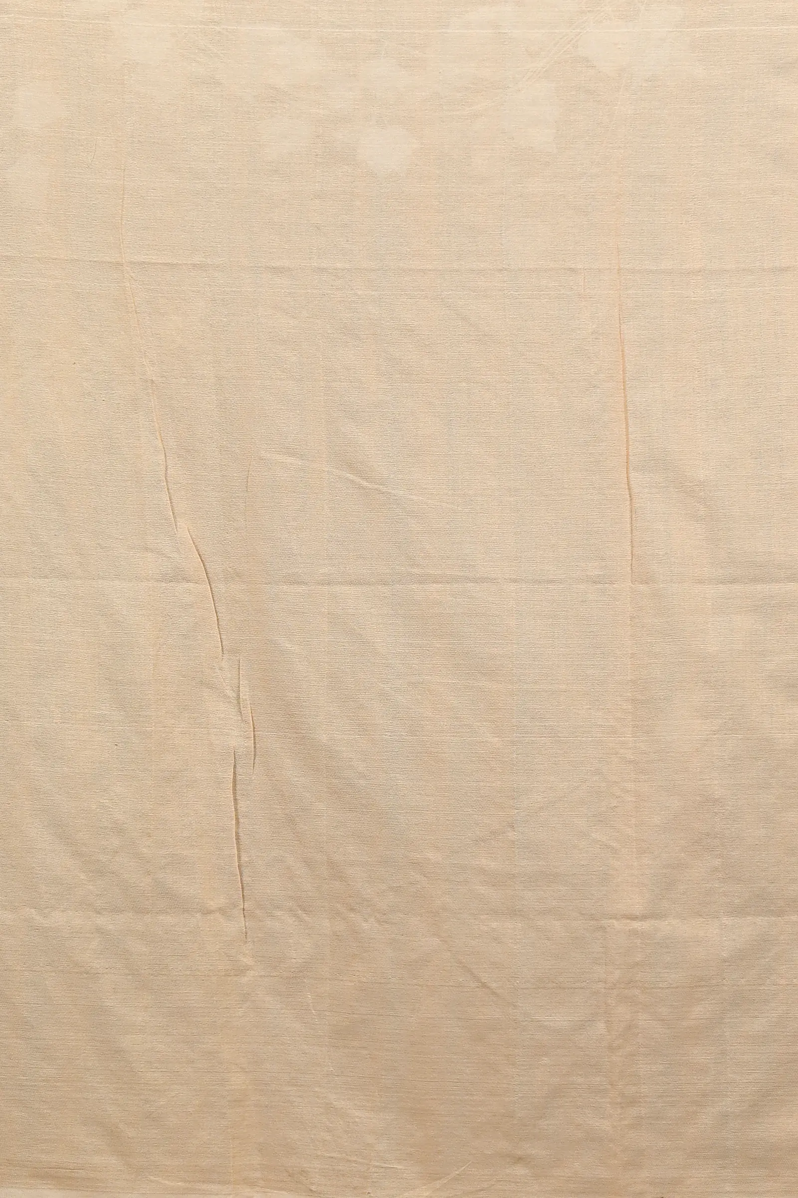 Cream Pure Cotton Foyma Tant Saree Print (3124)