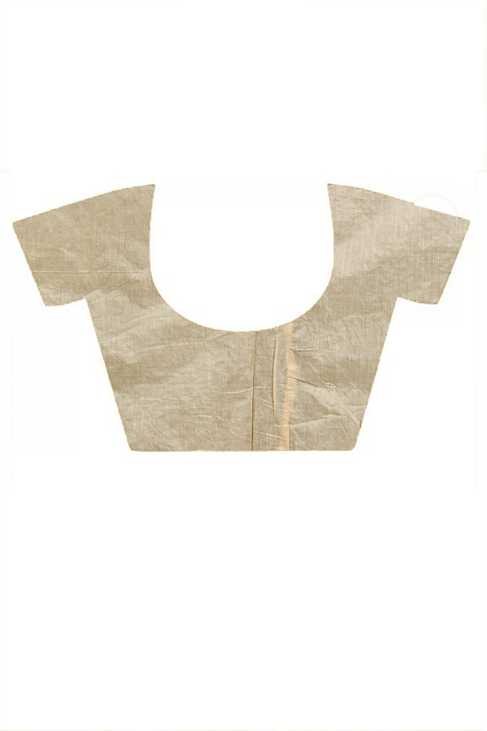 Off White Green Cotton Varitikath Kantha Stitch Saree (3132)