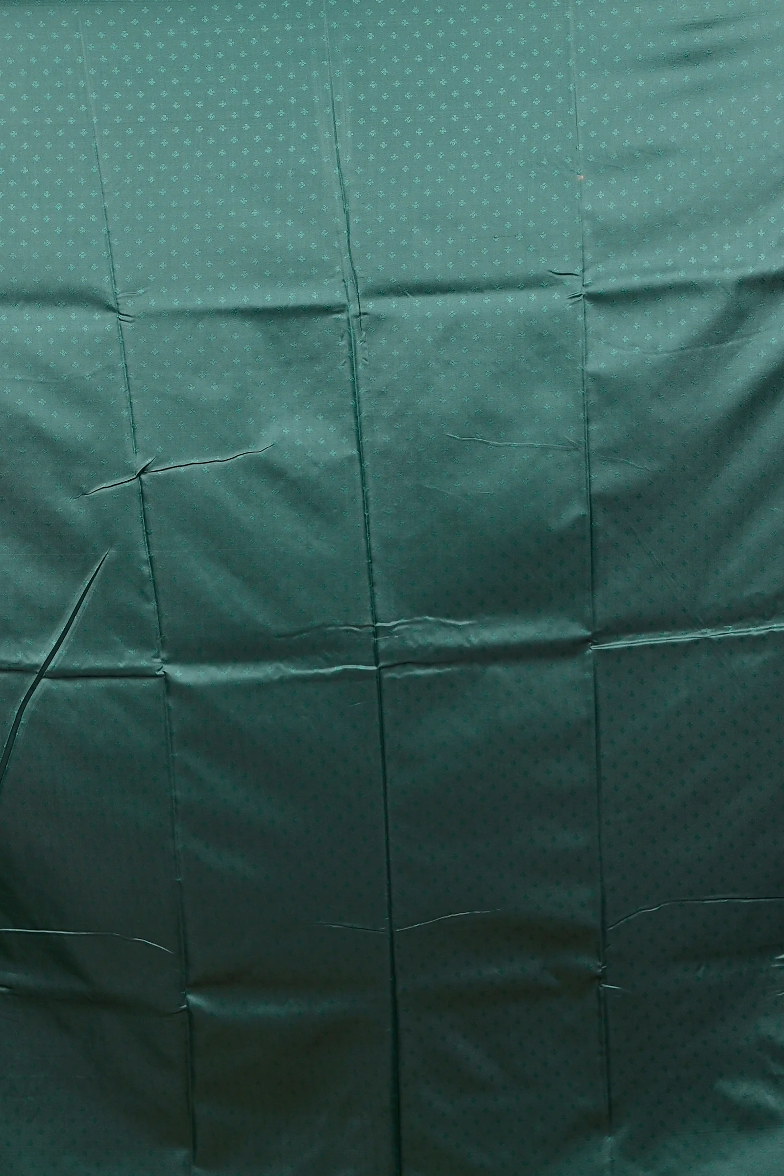 Green Cotton Silk Paromal Kathan Saree (488)