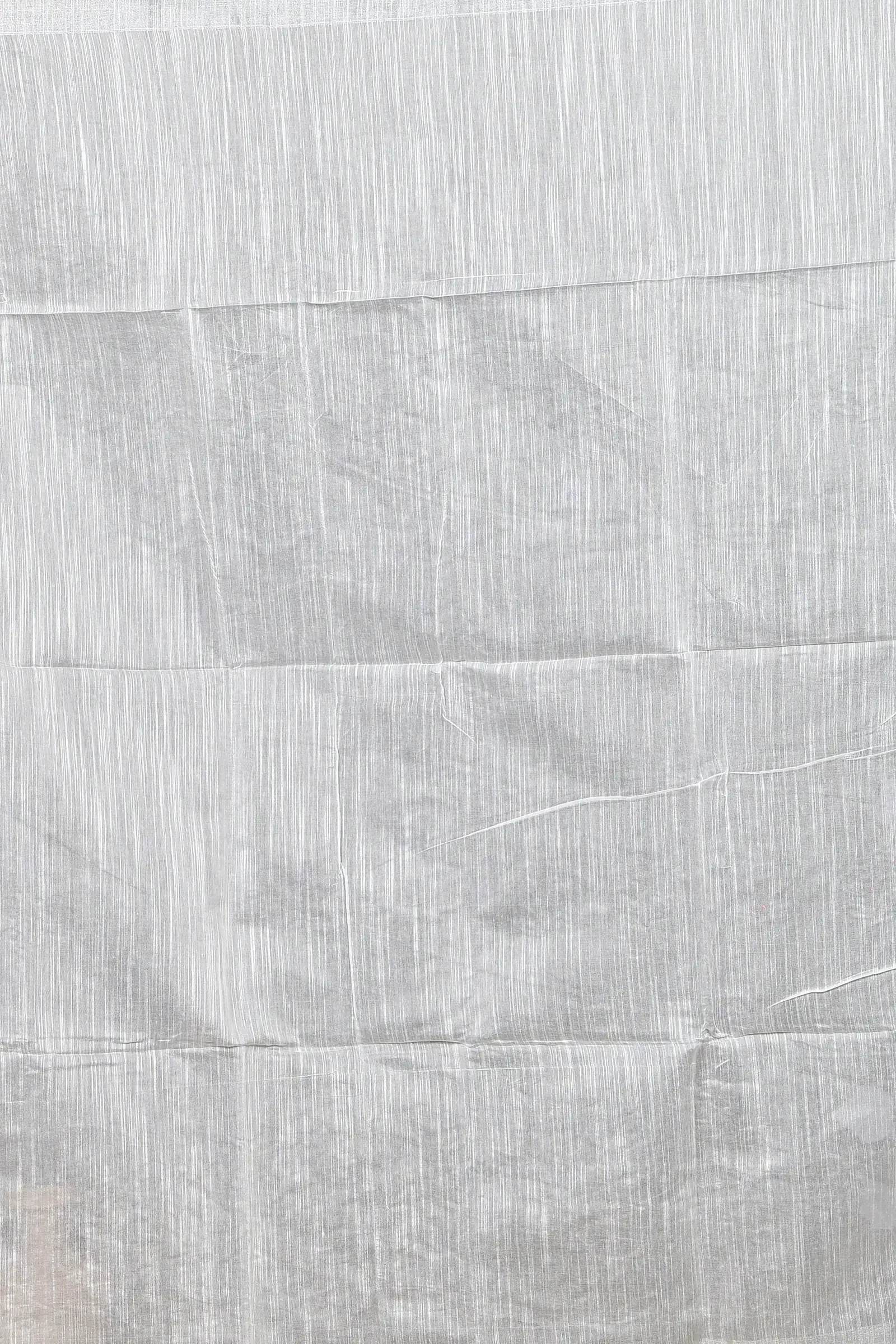 White Cotton Blended Paroni Embroidery Handloom saree (493)