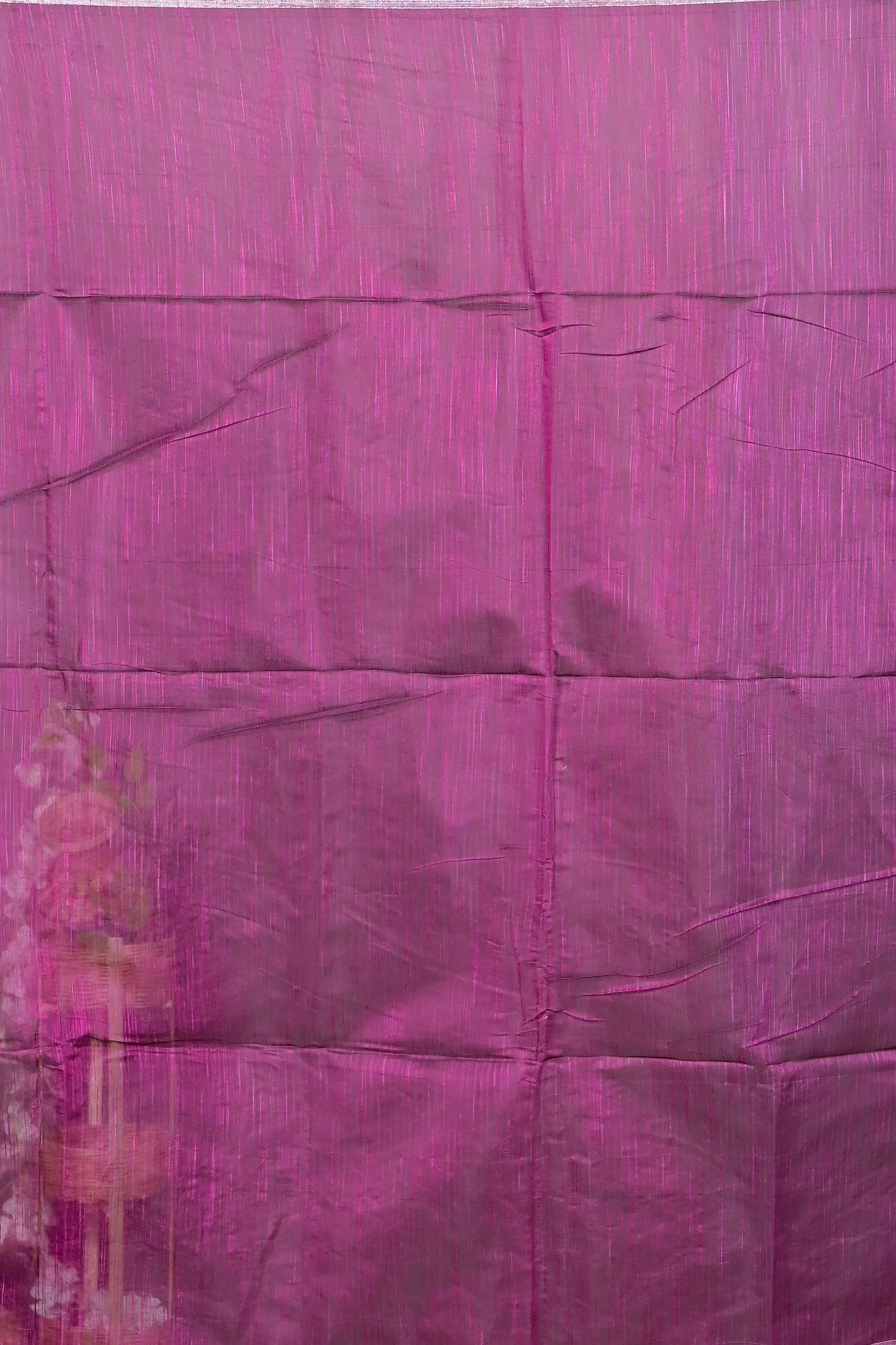 Purple Cotton Blended Paroni Embroidery Handloom saree (498)