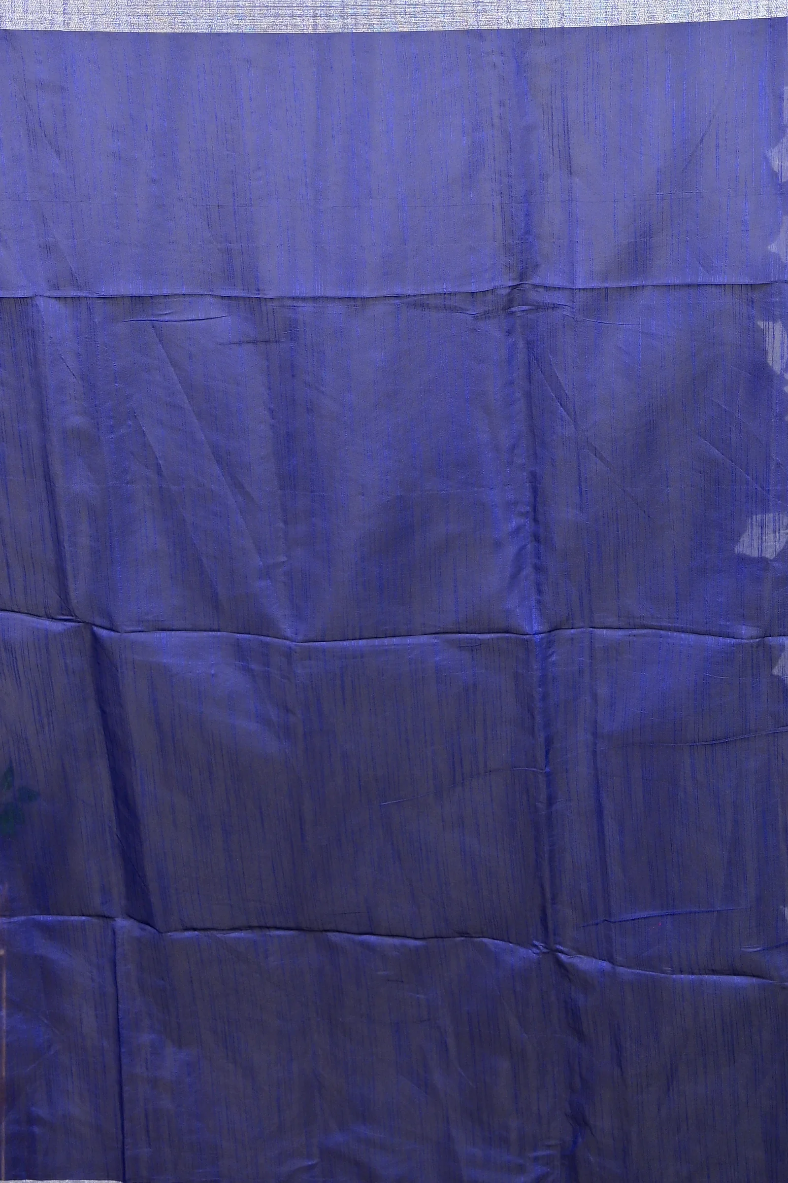Blue Cotton Blended Paroni Embroidery Handloom saree (499)