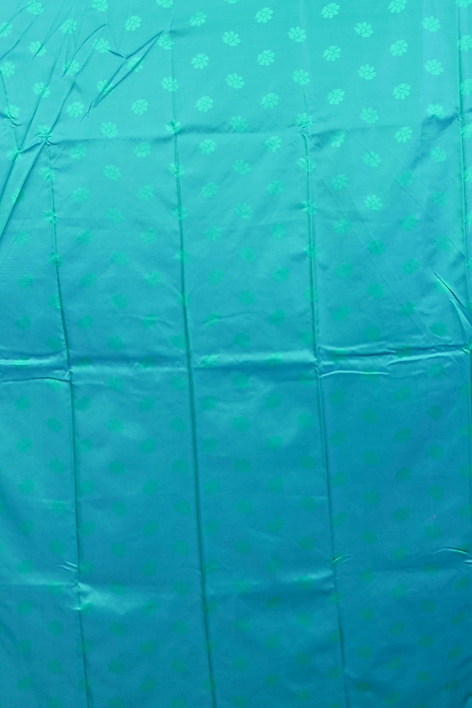 See Green Cotton Silk Parova Tanchui Saree (515)