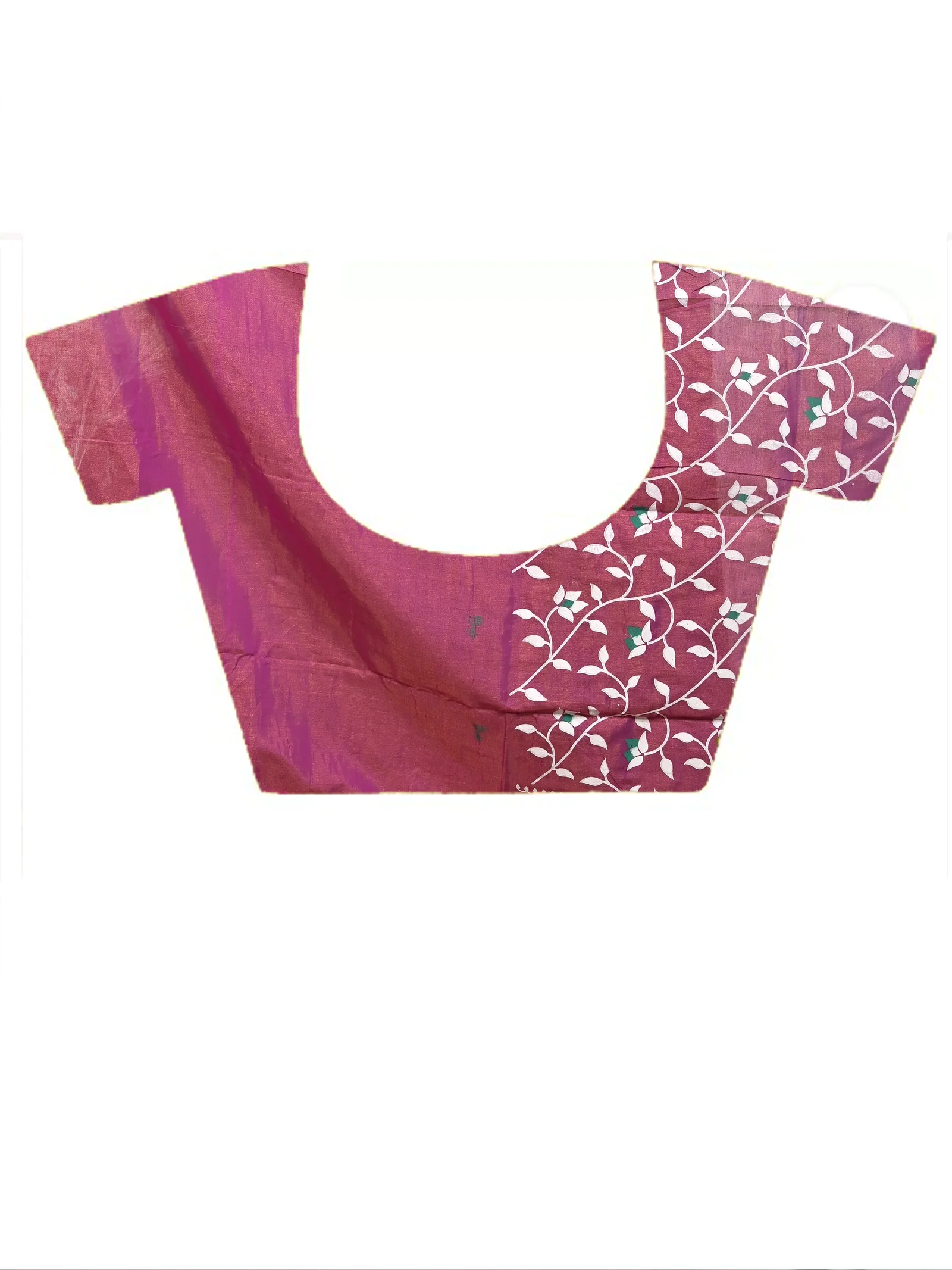 Purpel Cotton Parbun Handloom Saree  (57)