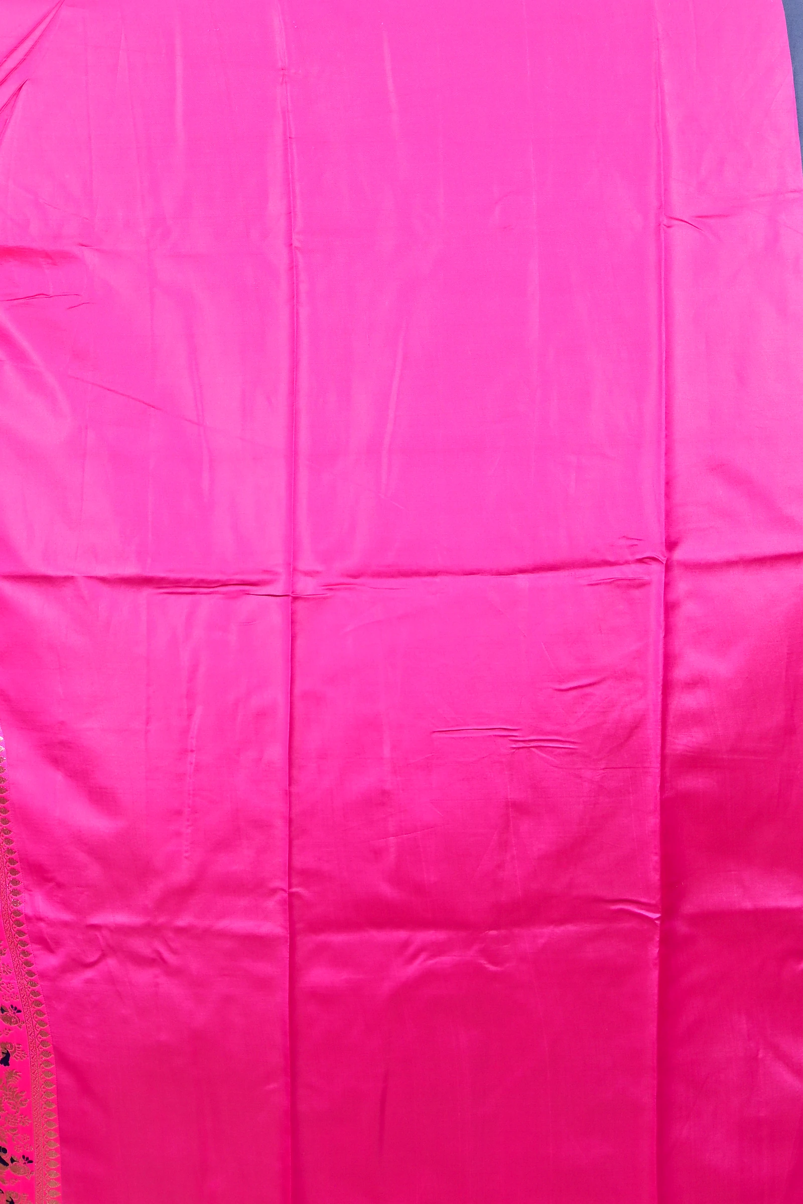 Violet Pink Cotton Silk Parza Baluchari Saree (584)