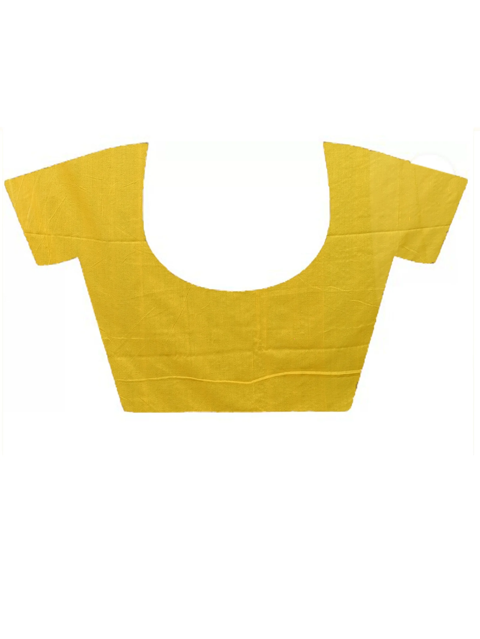 Yellow Cotton Parepu Handloom Saree  (59)