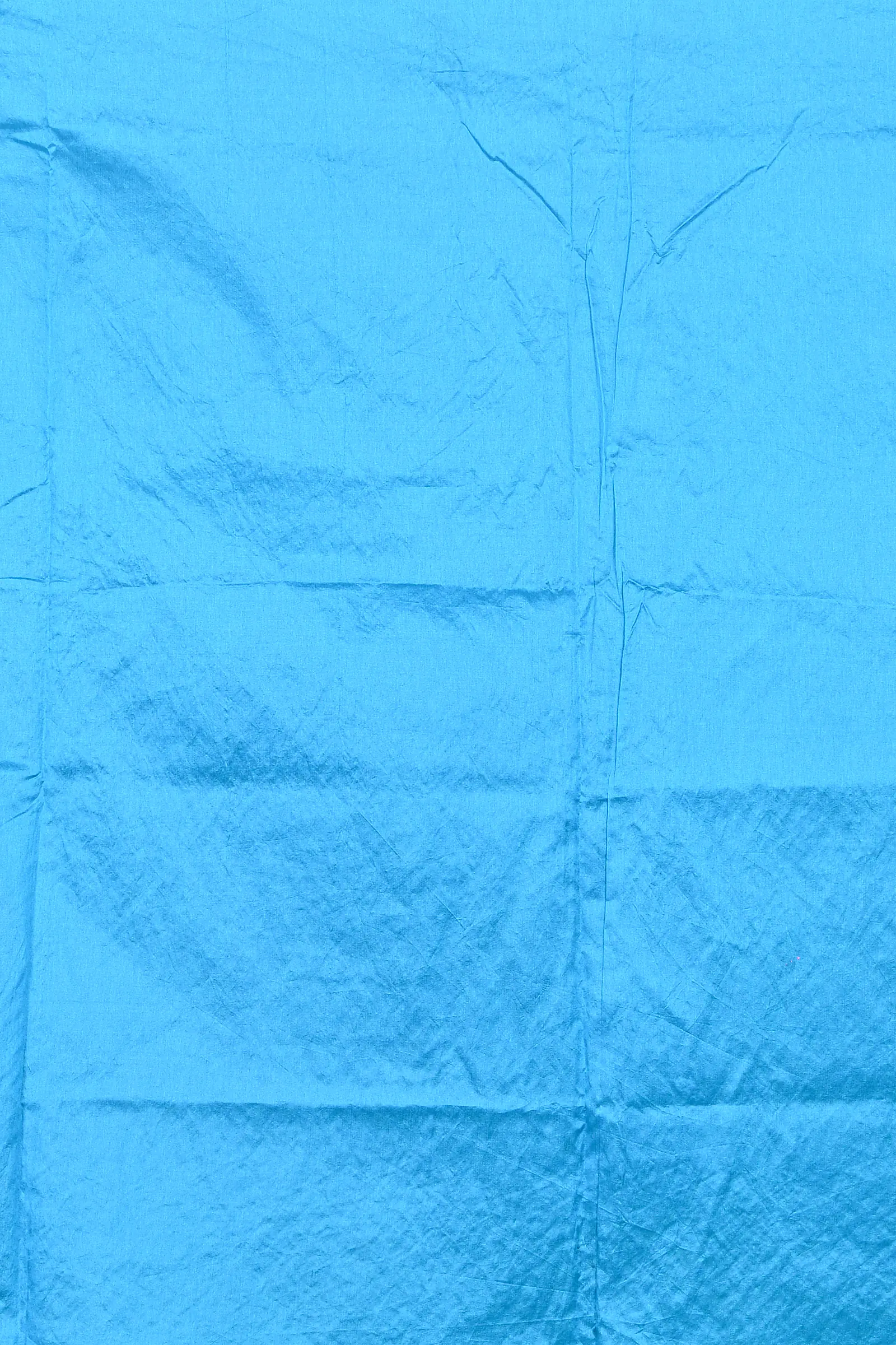 Sky Blue Cotton Blended Soumika Kantha Stitch Saree (593)