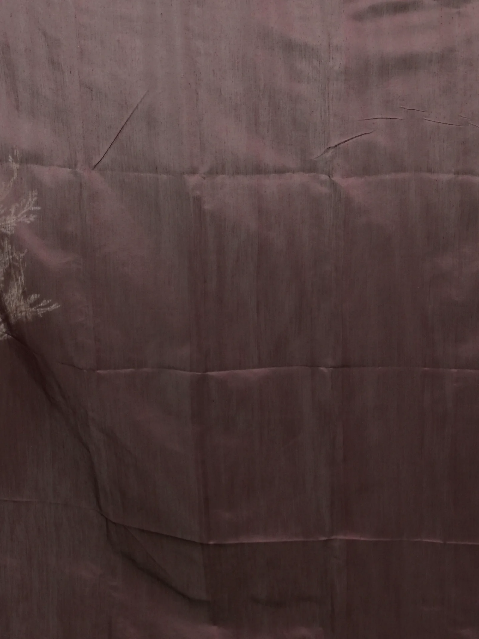Maroon Cotton Soulik Handloom Saree  (621)