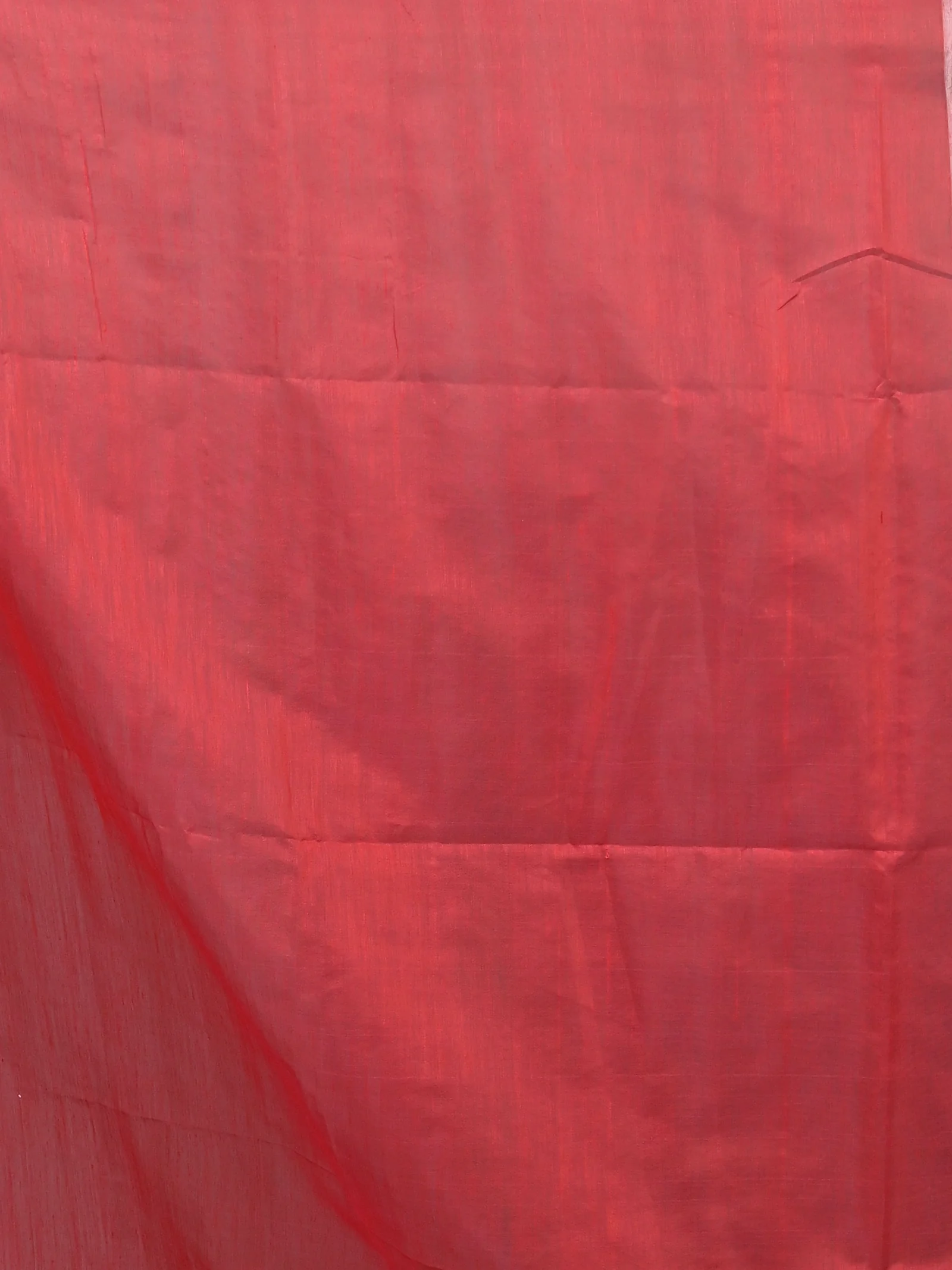 Red Cotton Soulik Handloom Saree  (625)