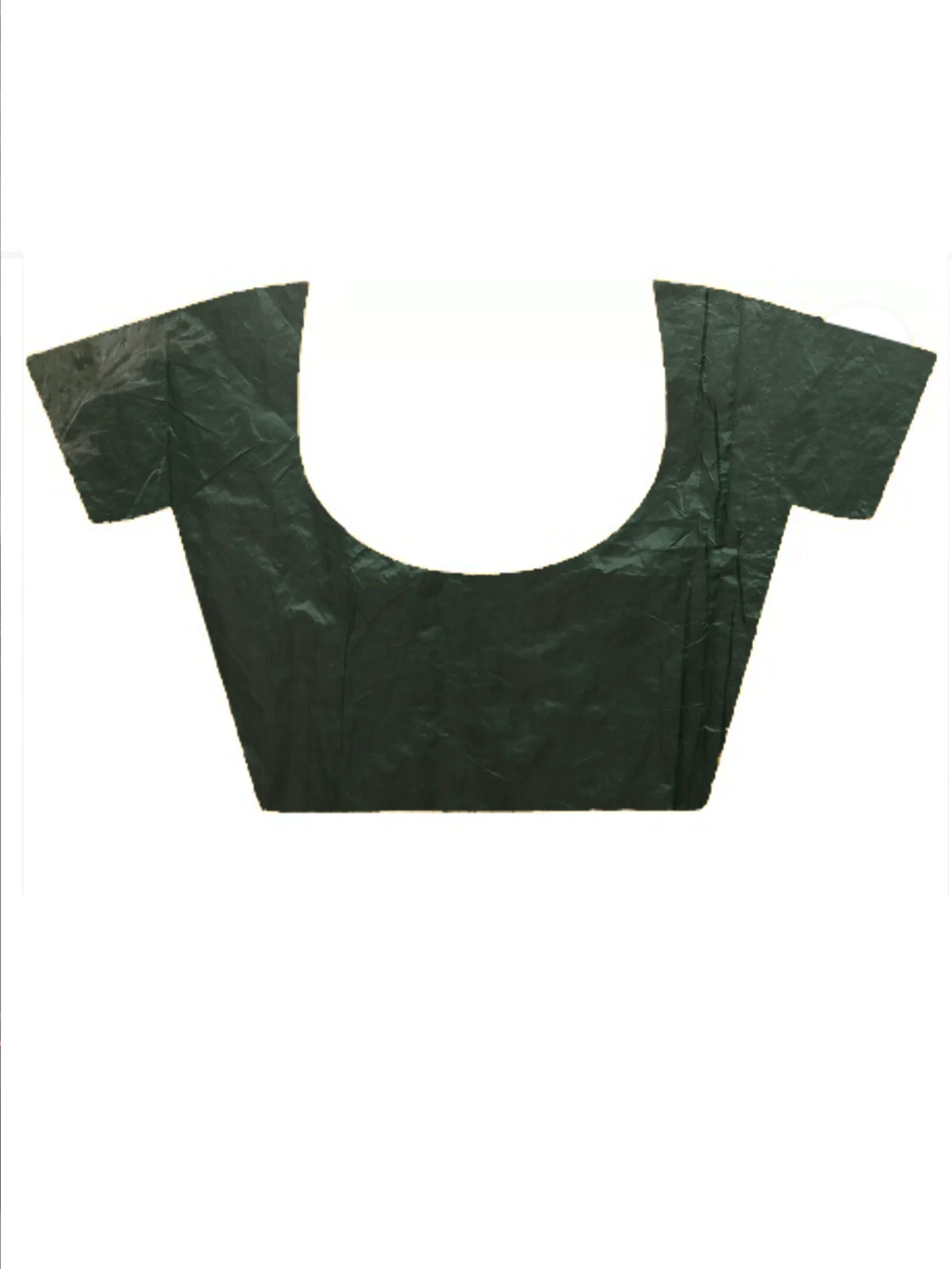 Bottle Green Cotton Soubun Kathan Saree  (637)