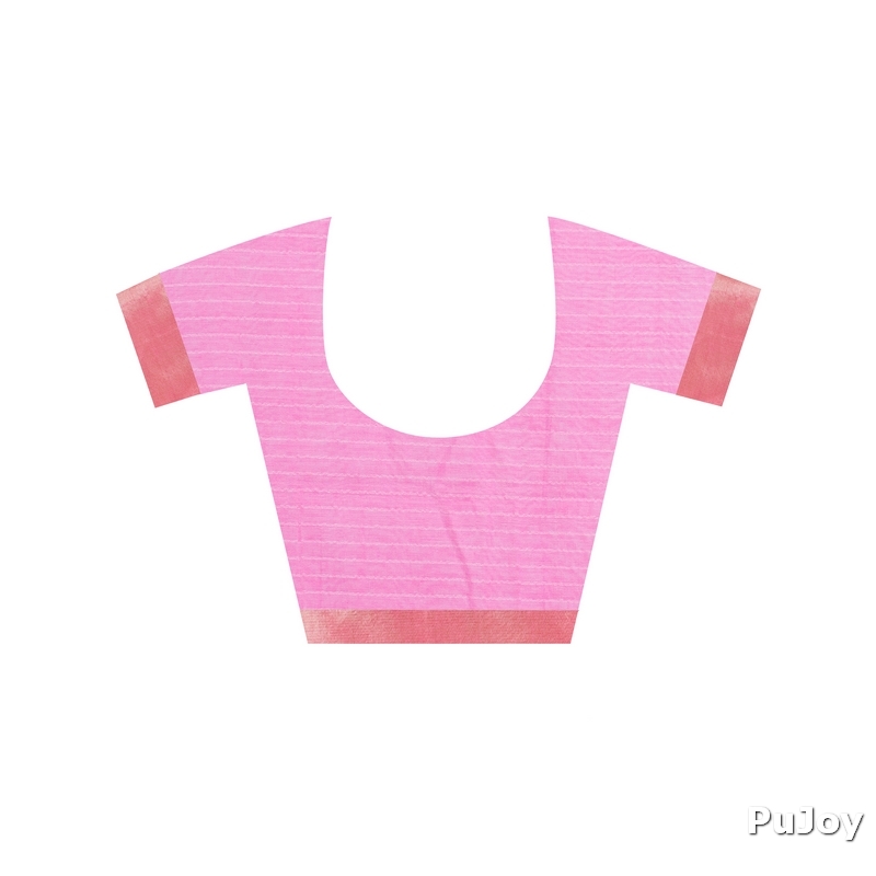 Pink Pure Cotton Souraovi_Hand Hand Loom Saree (673)