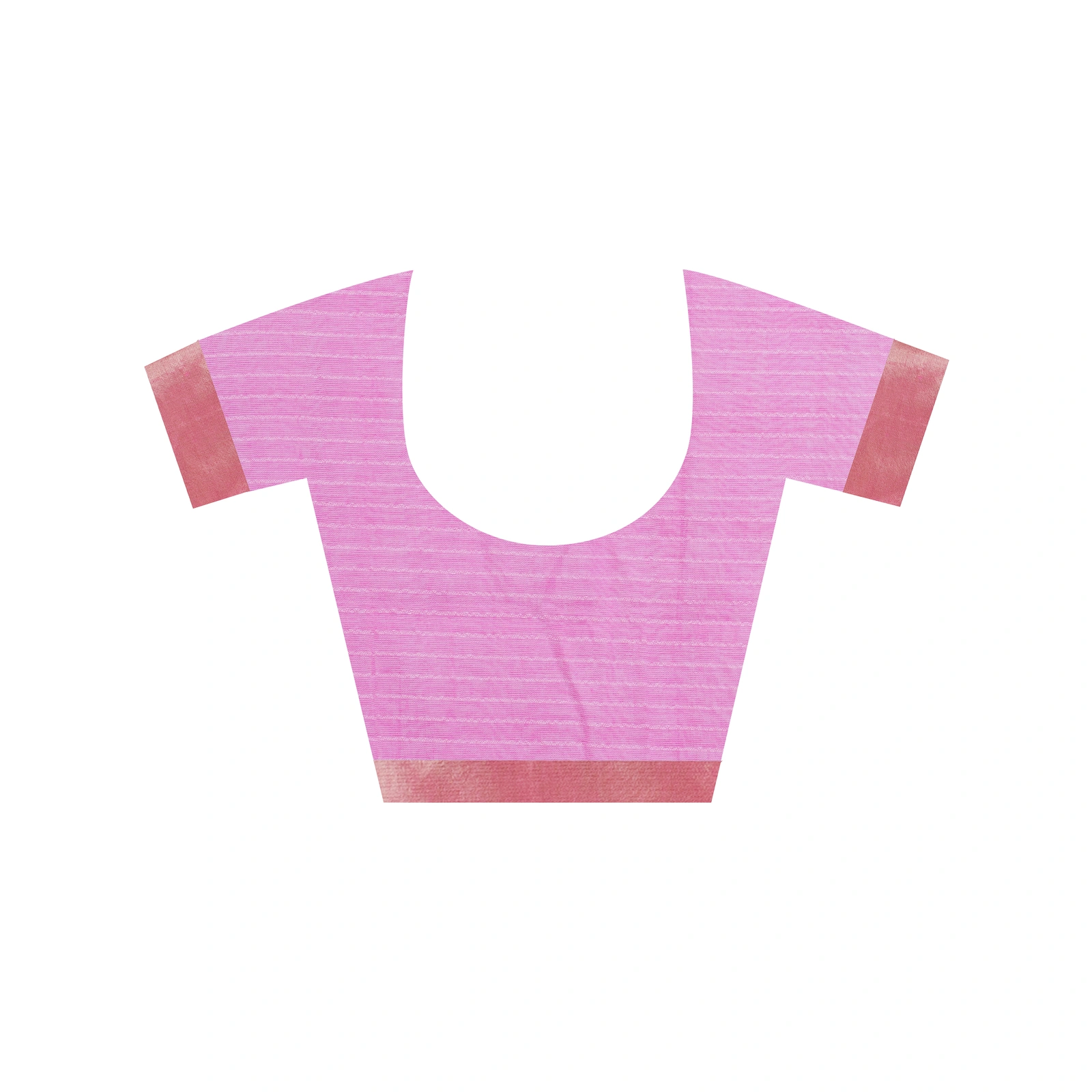 Pink Pure Cotton Souraovi_Hand Hand Loom Saree (673)