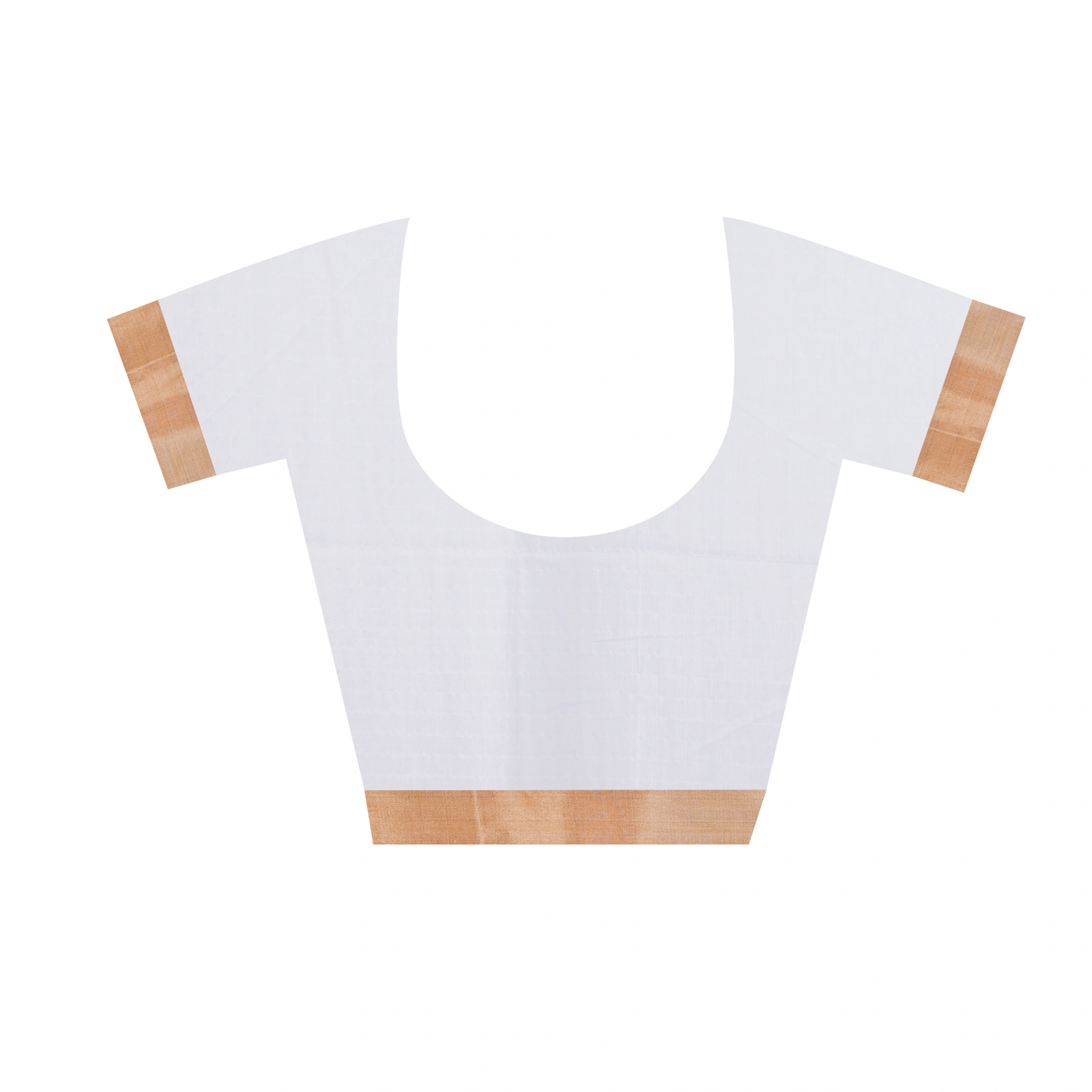 White Pure Cotton Souraovi_Hand Hand Loom Saree (675)