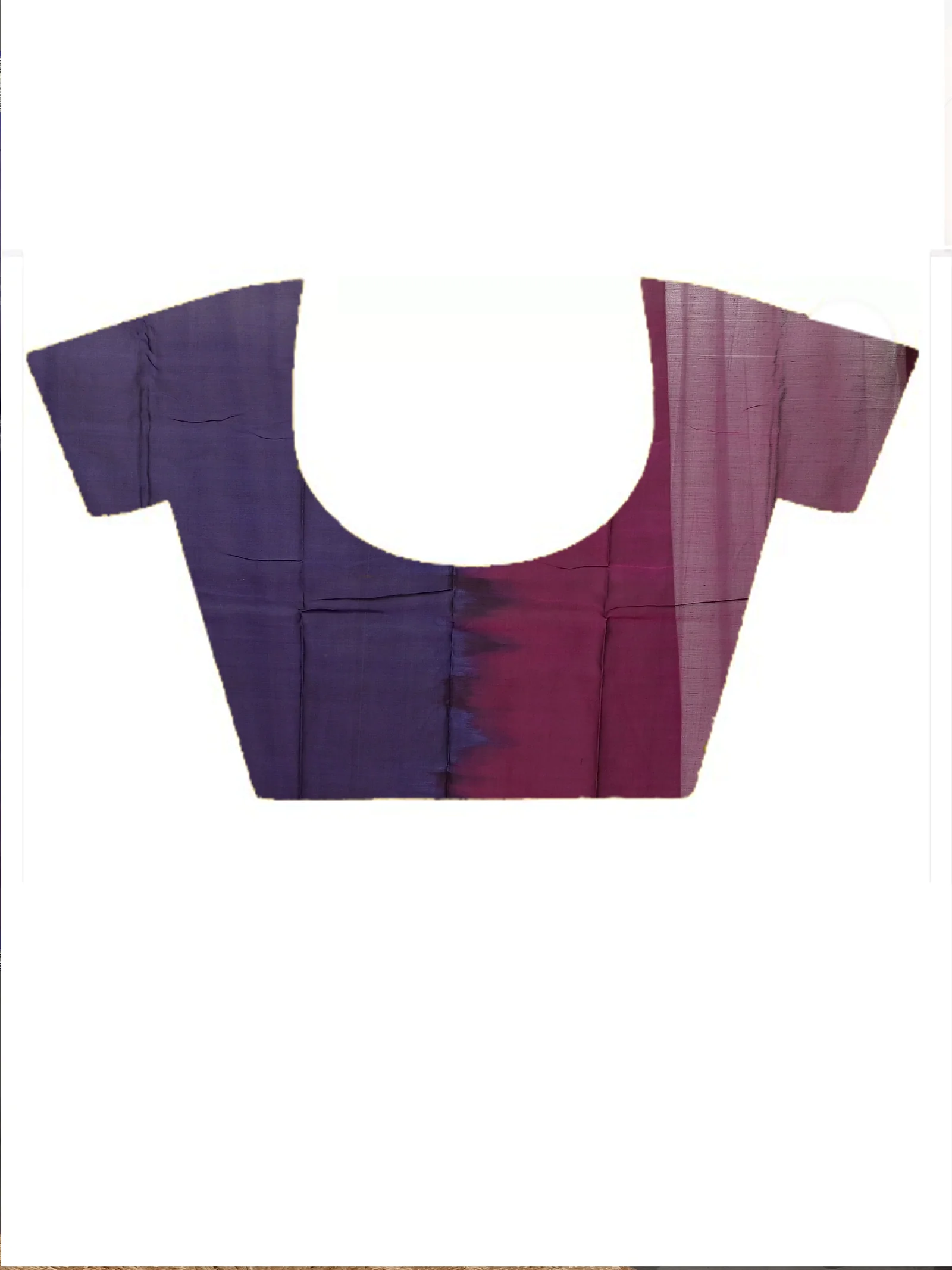 Magenta Cotton Parlik Gadwal Saree  (68)