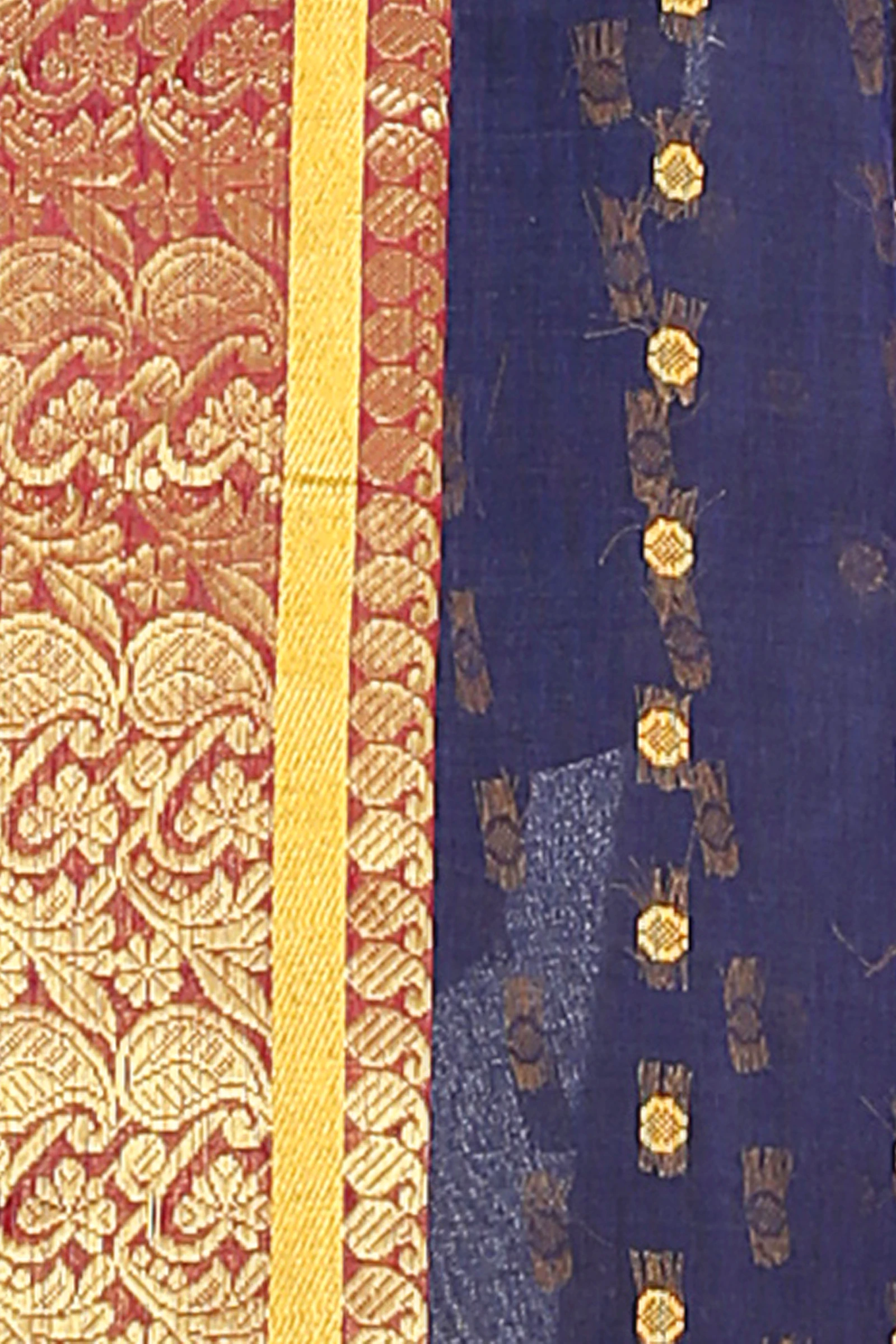 Black Pure Cotton Roham Tant Saree (8036)