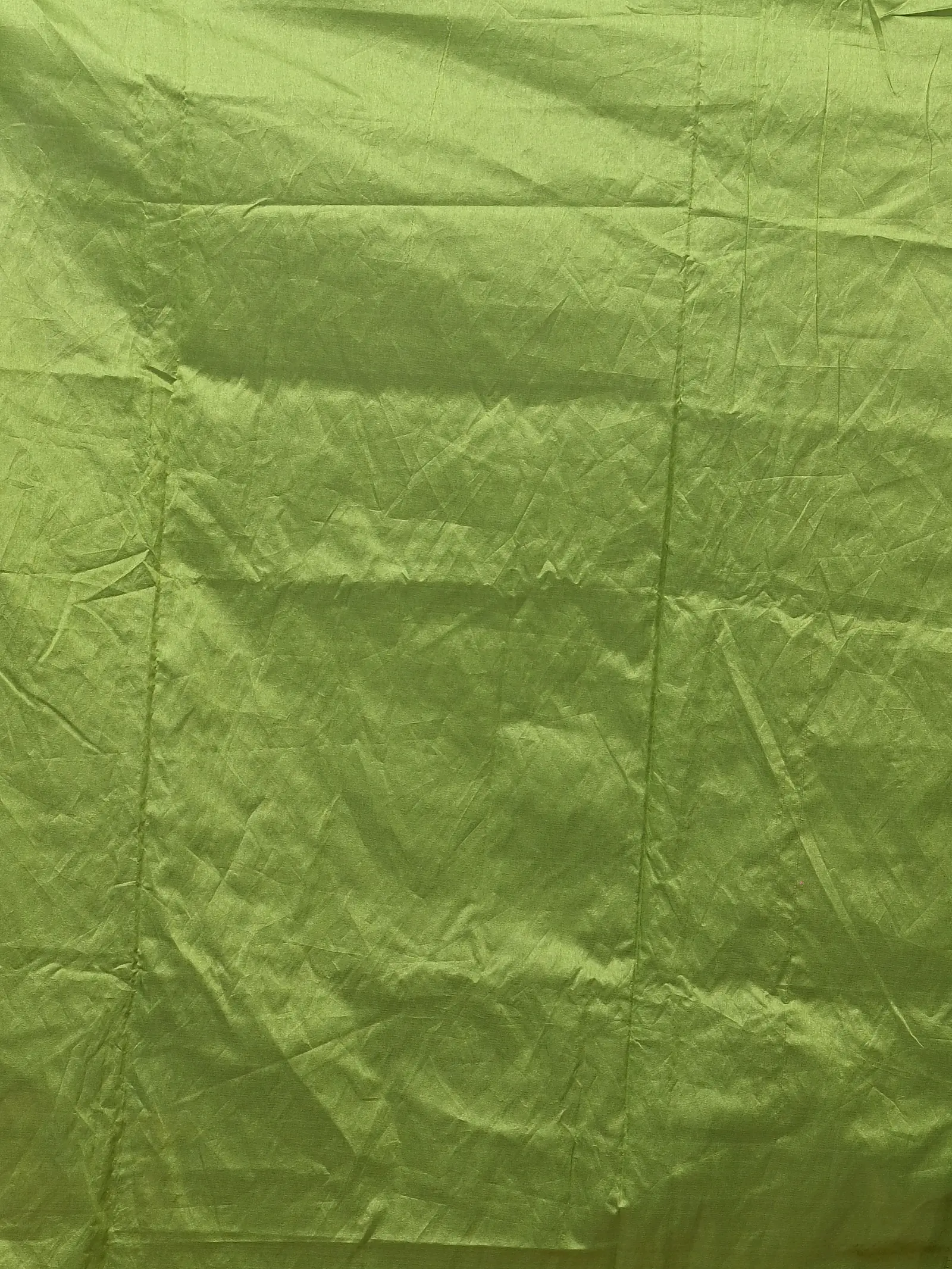 Green Cotton Blended Soumika Kantha Stitch Saree  (83)