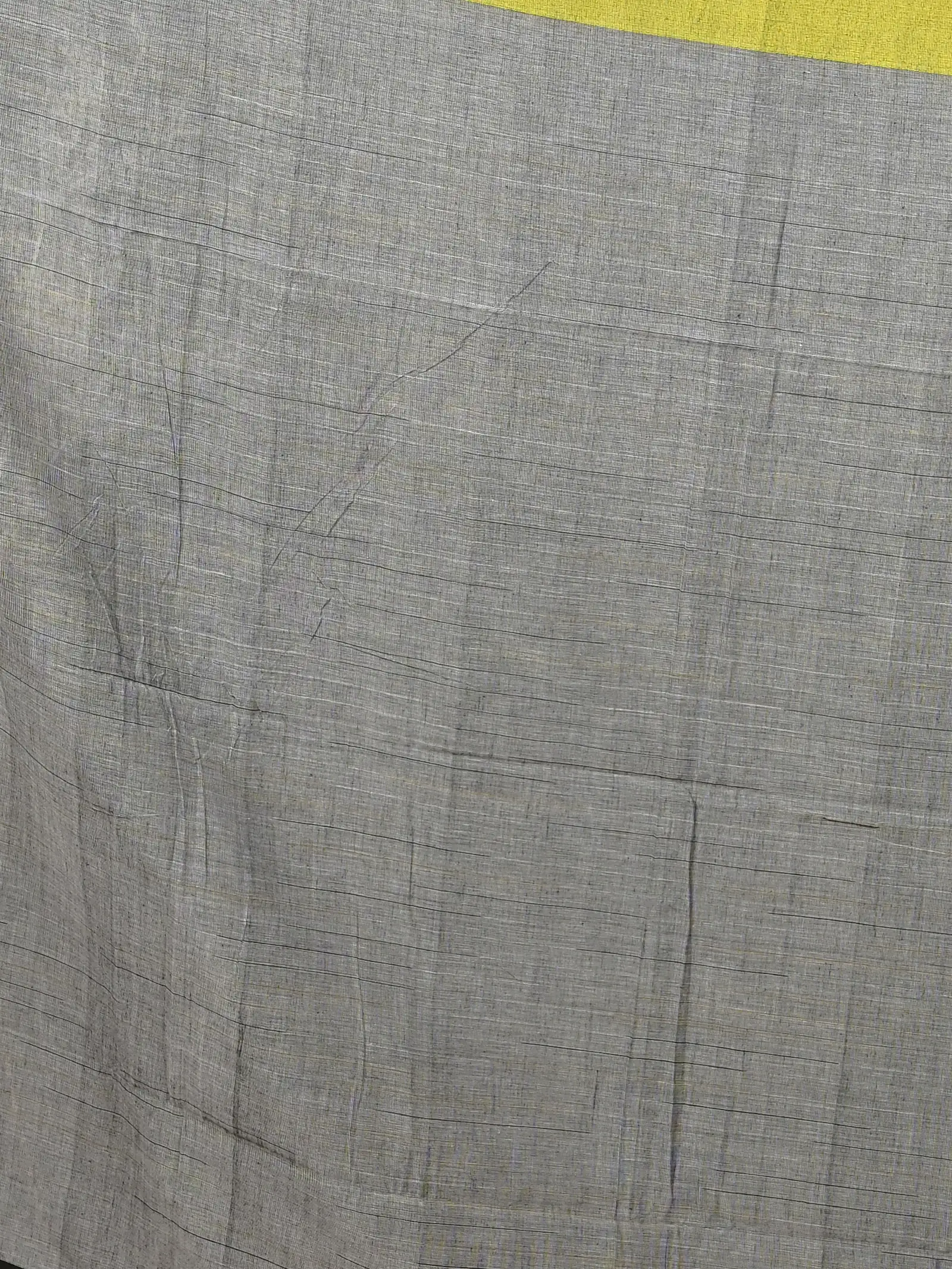 Black Yellow Cotton Soumon Kotki Saree  (89)