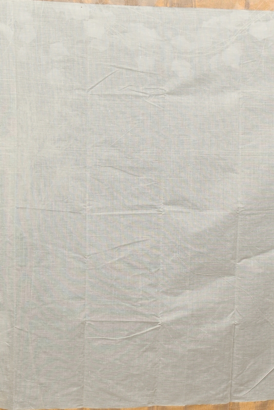 Multi-Coloured Pure Cotton Hataka Hand Painted Saree (9079)