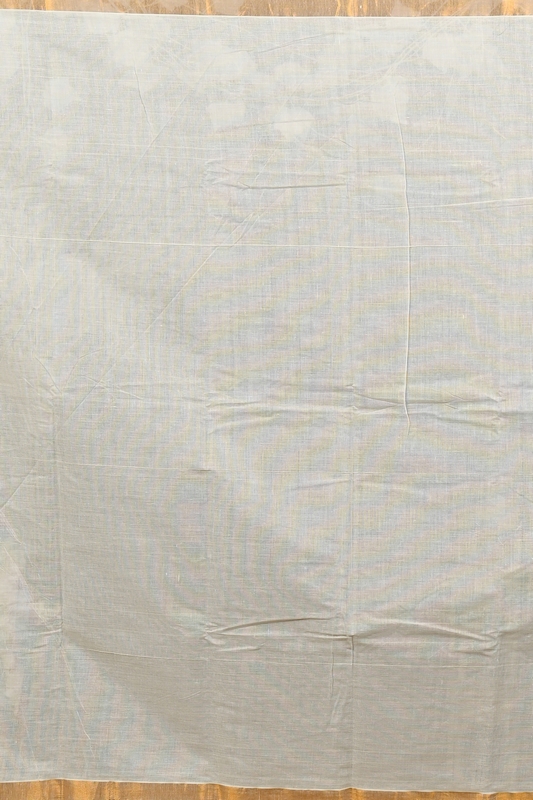 Multi-Coloured Pure Cotton Hataka Hand Painted Saree (9081)