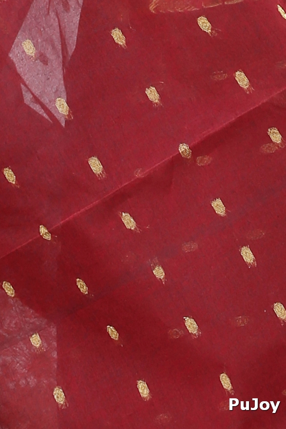 Brown Pure Cotton Gopa Tant Saree (926)