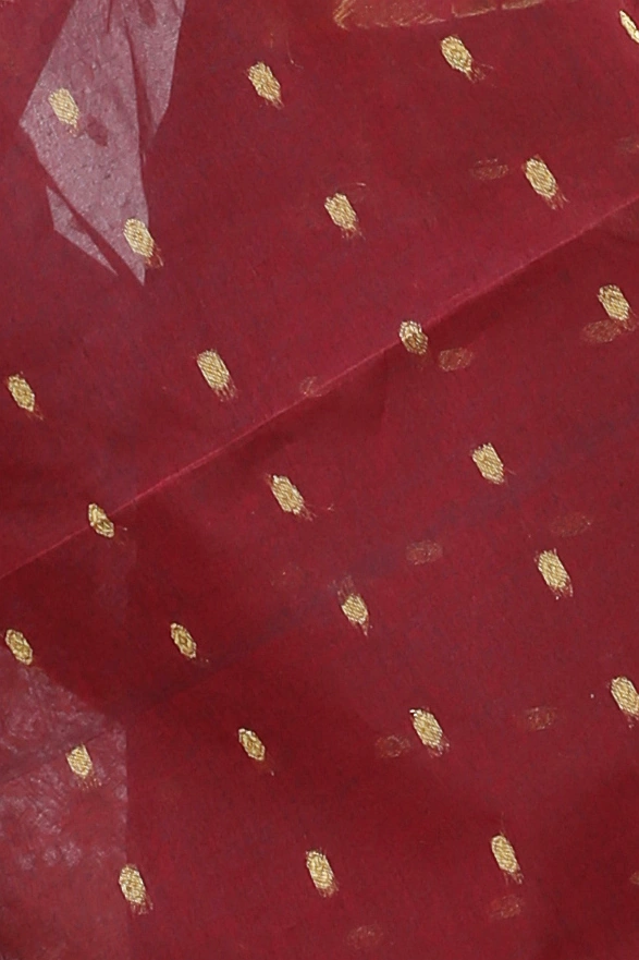 Brown Pure Cotton Gopa Tant Saree (926)