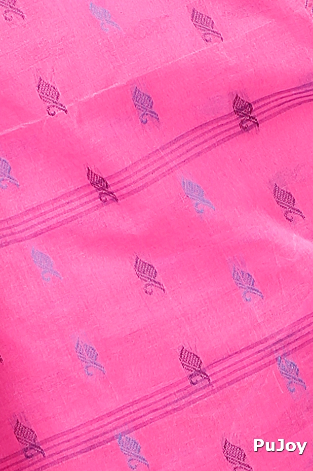 Pink Pure Cotton Rothika Tant Saree (965)