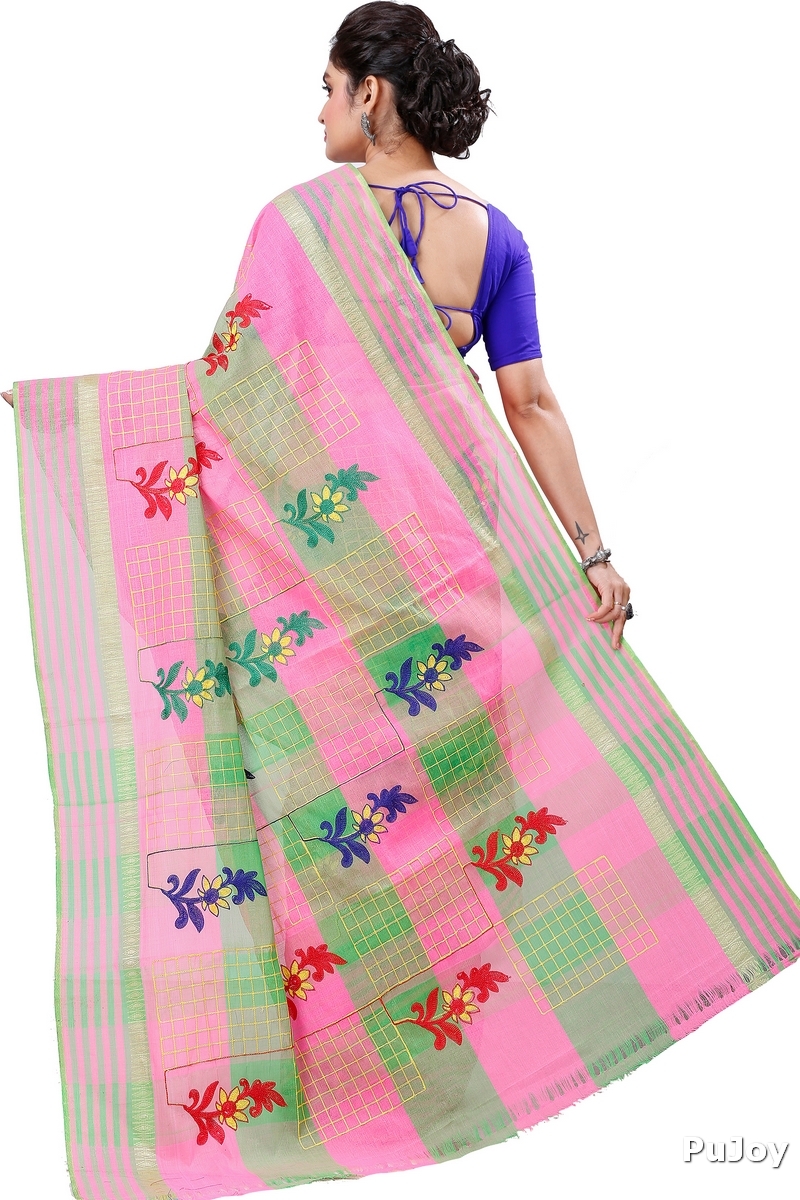 Light Pink Pure Cotton Rivka Tant Embroidery (982)