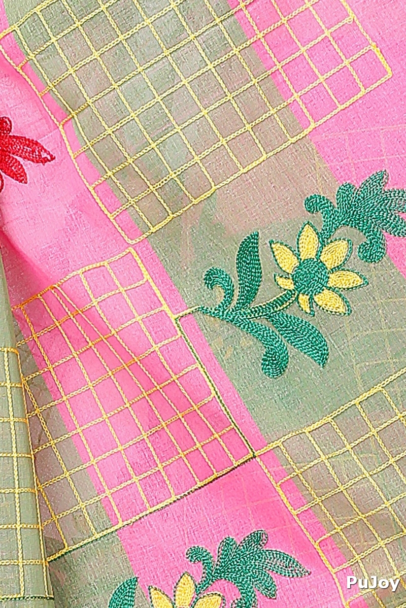 Light Pink Pure Cotton Rivka Tant Embroidery (982)